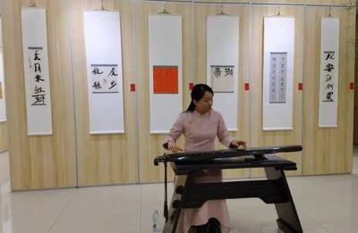 歌唱祖国礼赞英雄 石家庄市桥西区吉语书法小品展成功举办